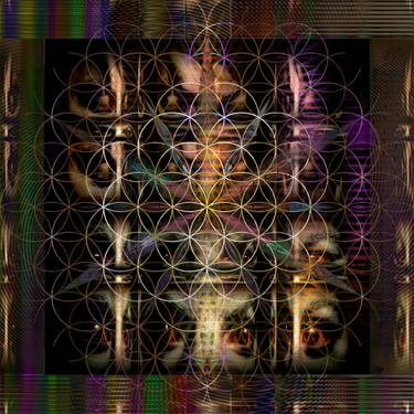 Original Abstract Mortality Digital by Colin Fleming