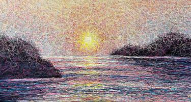 Original Minimalism Landscape Paintings by Nadiia Antoniuk