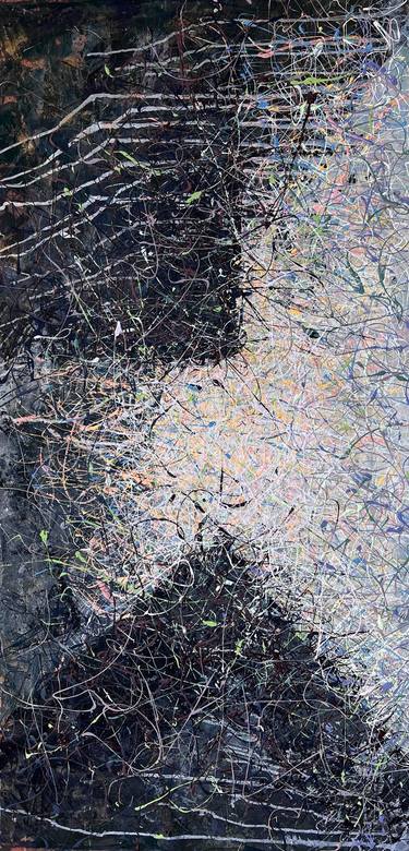 Original Impressionism Outer Space Paintings by Nadiia Antoniuk