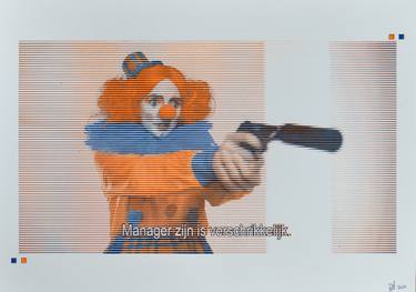 Original Pop Art Popular culture Printmaking by Roderick Van Hasselt
