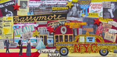 Original Street Art Cities Collage by Chery Holmes