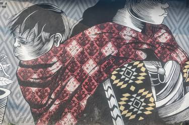 Original Figurative Graffiti Photography by Christopher William Adach