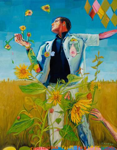 Original Fine Art Men Paintings by Joshua Benmore