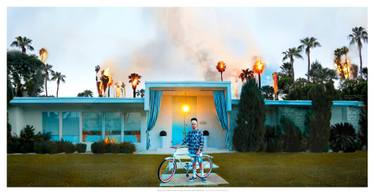 Original Documentary Architecture Mixed Media by Joshua Benmore