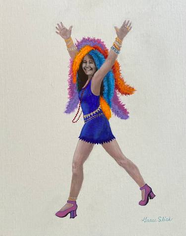 Original Contemporary Music Painting by Grace Slick