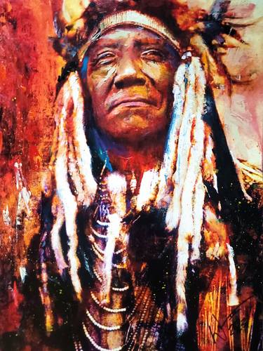 Original Expressionism Portrait Paintings by William Iii