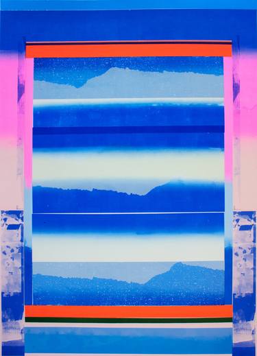 Original Abstract Printmaking by Angus Vasili