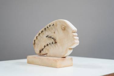 Original Minimalism Portrait Sculpture by Vangelis Ilias
