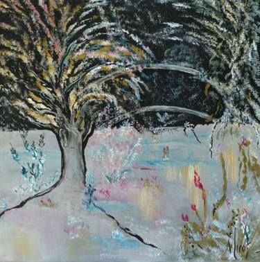 Print of Expressionism Tree Paintings by Micol Sanko