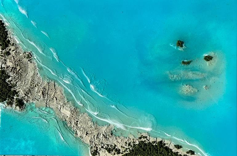 Original Abstract Expressionism Seascape Paintings by Ana Hefco