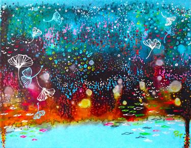 Original Abstract Expressionism Abstract Painting by Priya Rama