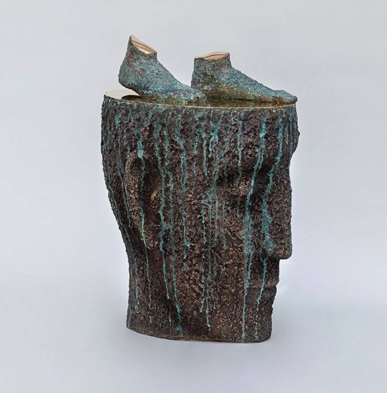 Original Portraiture Portrait Sculpture by Egor Zigura