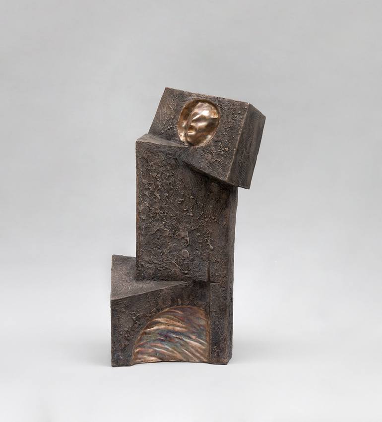 Original Abstract Expressionism Abstract Sculpture by Egor Zigura