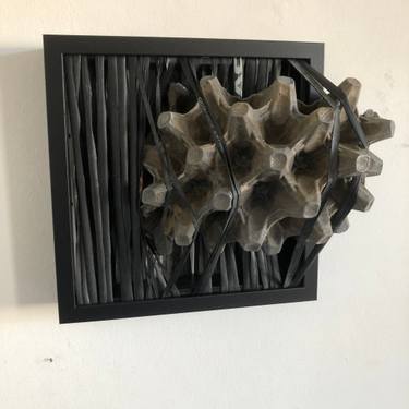 Original Conceptual Abstract Sculpture by Lisbeth Parisius