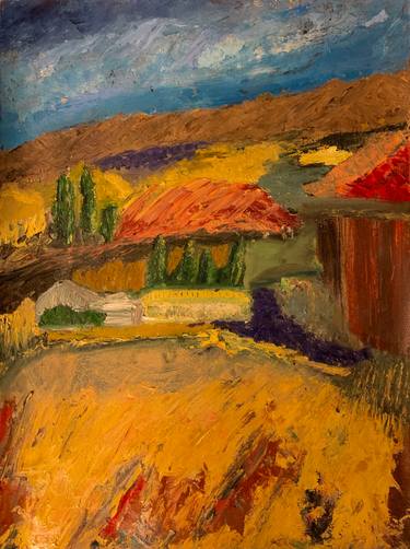 Original Contemporary Landscape Painting by Michael Lewandowski