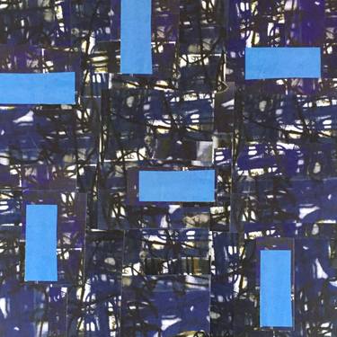 Original Abstract Patterns Collage by Samuel Fleming Lewis