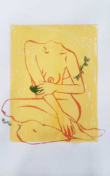 Original Conceptual Interiors Printmaking by Nitiksha Dawar