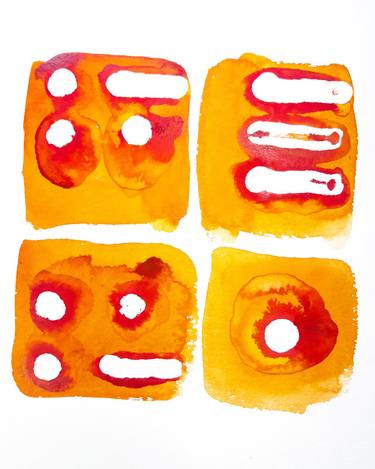 Original Minimalism Abstract Painting by Kacper Sadovsky