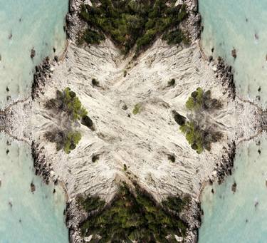 Original Abstract Expressionism Beach Photography by Elkin Cabarcas Mora