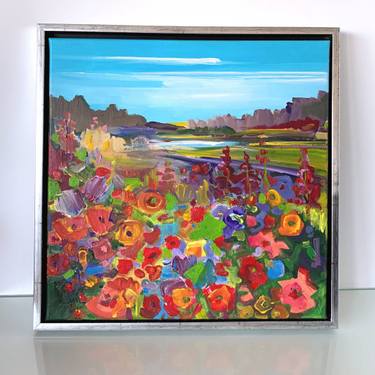 Original Fine Art Floral Paintings by Irina Laube