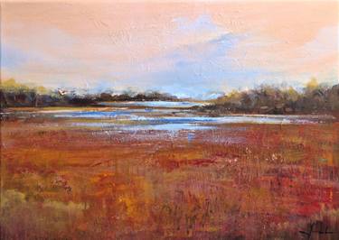 Original Classicism Landscape Paintings by Irina Laube