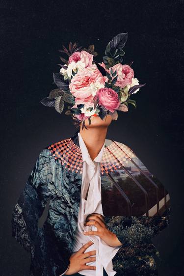Original Surrealism Portrait Digital by Frank Moth