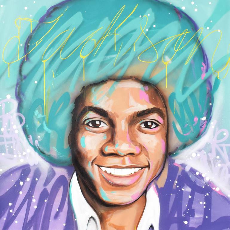 Original Pop Art Popular culture Paintings by Cross Magri