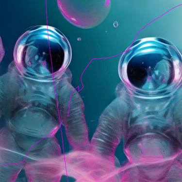 Original Conceptual Outer Space Digital by Helen Baranovska