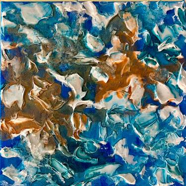 Original Abstract Expressionism Abstract Painting by Nora Avelleyra Lieberman