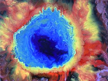 Print of Abstract Aerial Paintings by C T Pry