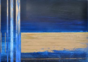 Original Abstract Expressionism Abstract Painting by Michael Lauesen-Day
