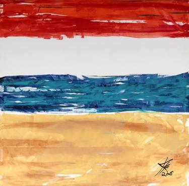 Original Conceptual Abstract Painting by Kyle Evans