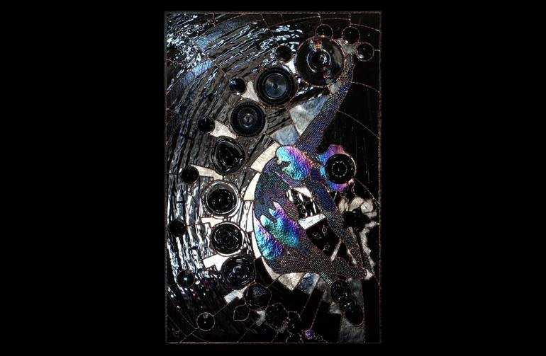 Original Abstract Science Sculpture by Catalin Domniteanu