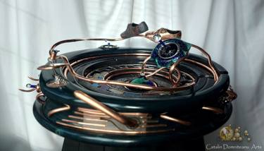 Original Conceptual Science Sculpture by Catalin Domniteanu