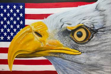 Original Conceptual Animal Painting by Douglas Noe