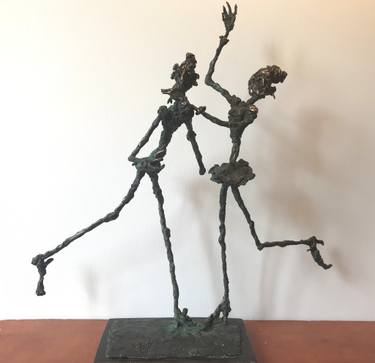 Original Figurative Love Sculpture by Peter Vámosi - Vamosiart Group