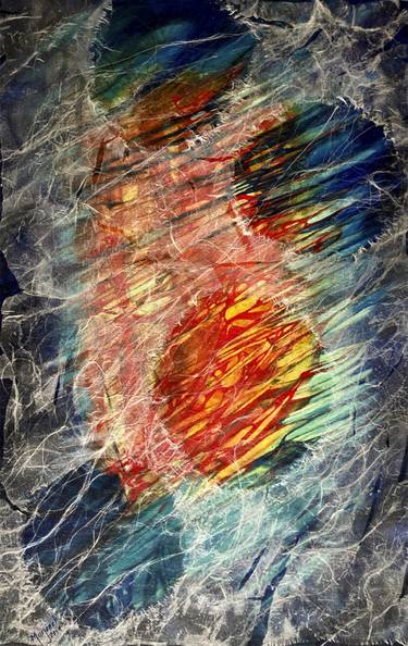 Original Fine Art Classical mythology Painting by Marjaneh Abbasi