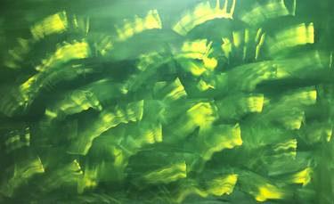 Original Abstract Botanic Paintings by Nataliia Krykun