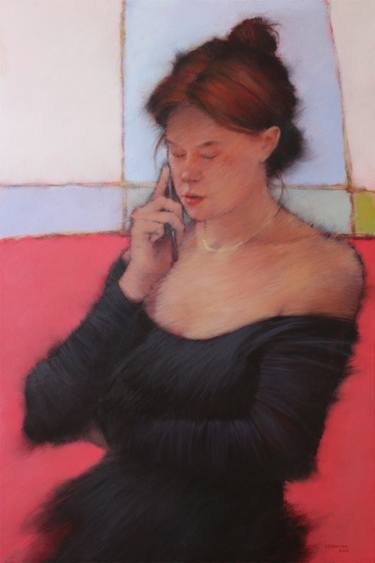 Original Figurative Women Paintings by Nicholas Robertson