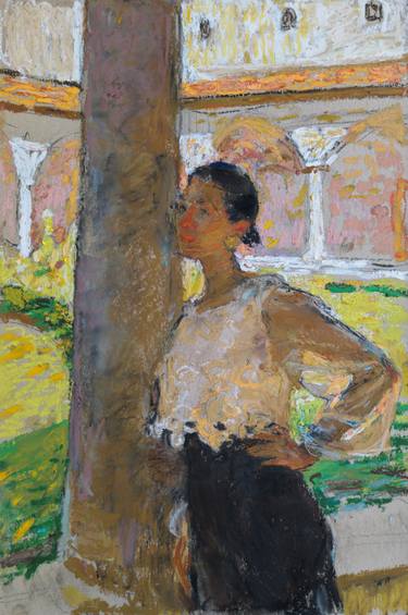 Original Figurative People Paintings by Samir Rakhmanov