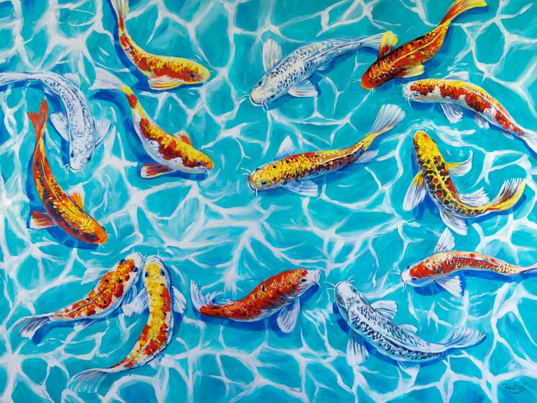 Original Fine Art Animal Paintings by Irina Redine