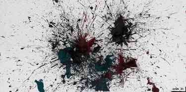 Original Conceptual Abstract Painting by Taylan Soyturk