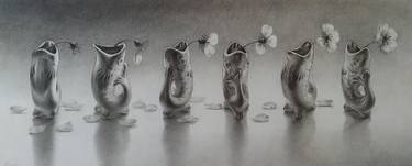 Original Black & White Fantasy Drawings by Iryna Somyk-Ponomarenko