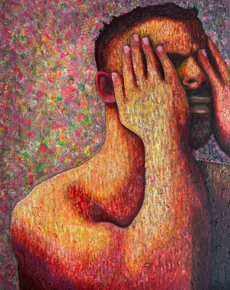 Print of Figurative Men Paintings by Stefano Pallara