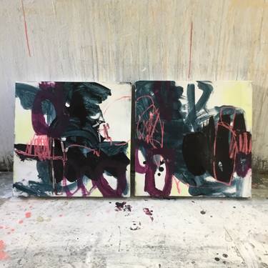 Original Abstract Expressionism Abstract Paintings by Iris Lehnhardt