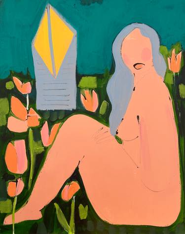 Original Figurative Women Painting by Amber Penney