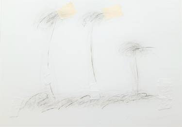 Original Abstract Expressionism Abstract Drawing by Paul Hartley