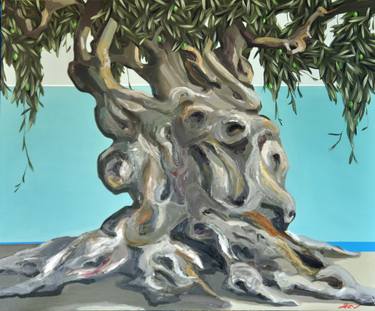 Original Fine Art Tree Paintings by Andrey Yanev