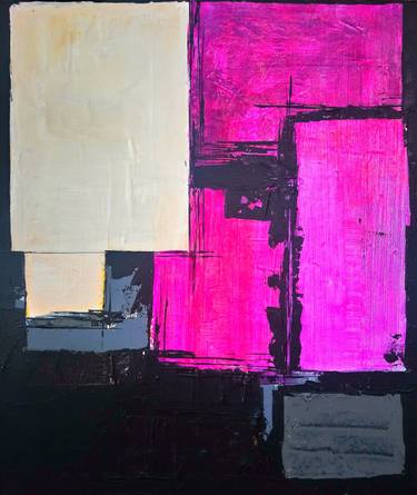 Original Abstract Expressionism Abstract Paintings by Turan Büyükkahraman