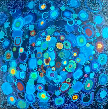 Original Abstract Water Paintings by Michelle Kranz